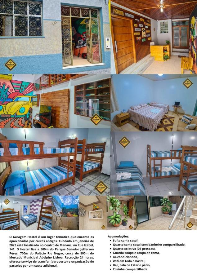 Garagem Hostel Manaus Bagian luar foto